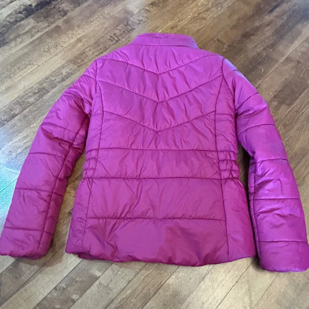 Regatta Puffer‎ Jacket Kids 15/16 Magenta Purple Good Quilted Zip Coat